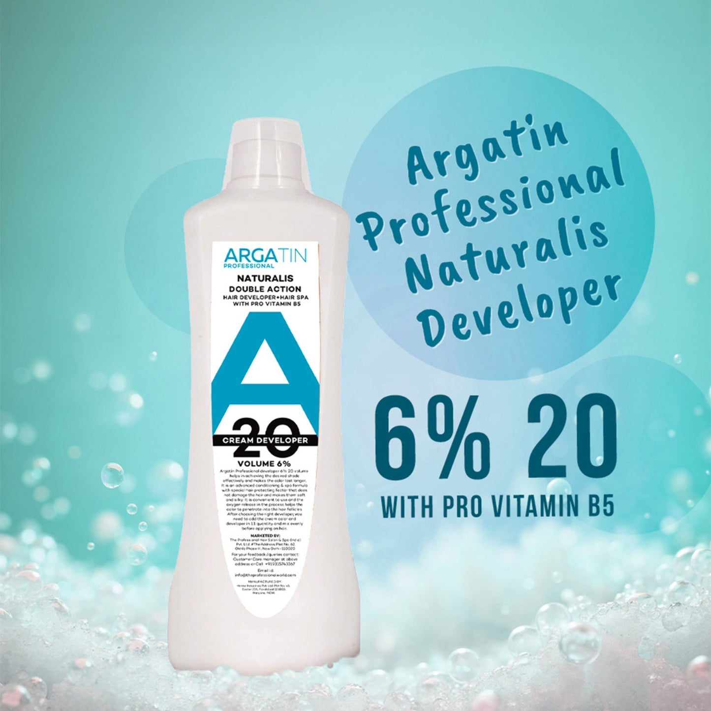 Argatin Naturalis Developer with Pro Vitamin B5 - Distacart