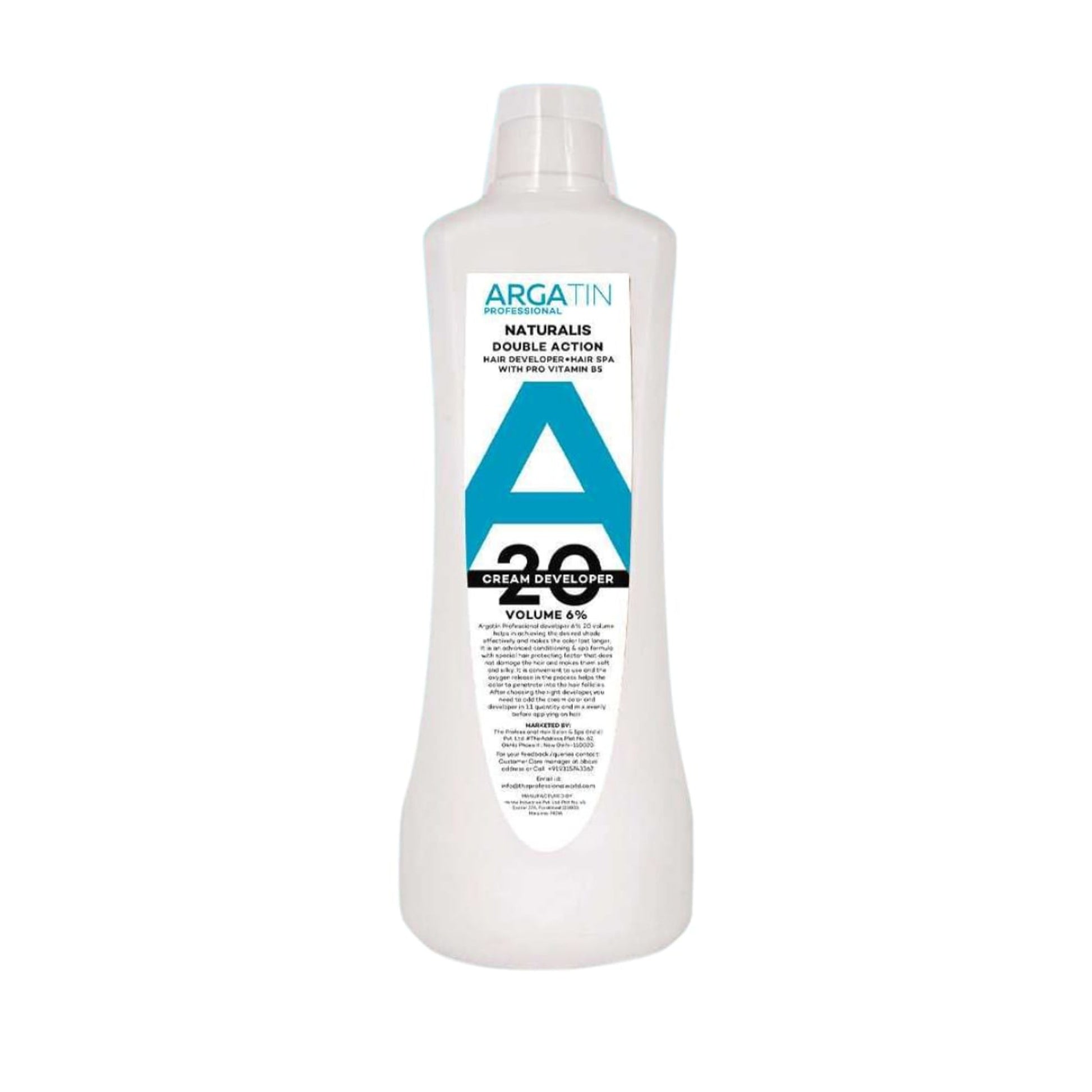 Argatin Naturalis Developer with Pro Vitamin B5 - Distacart