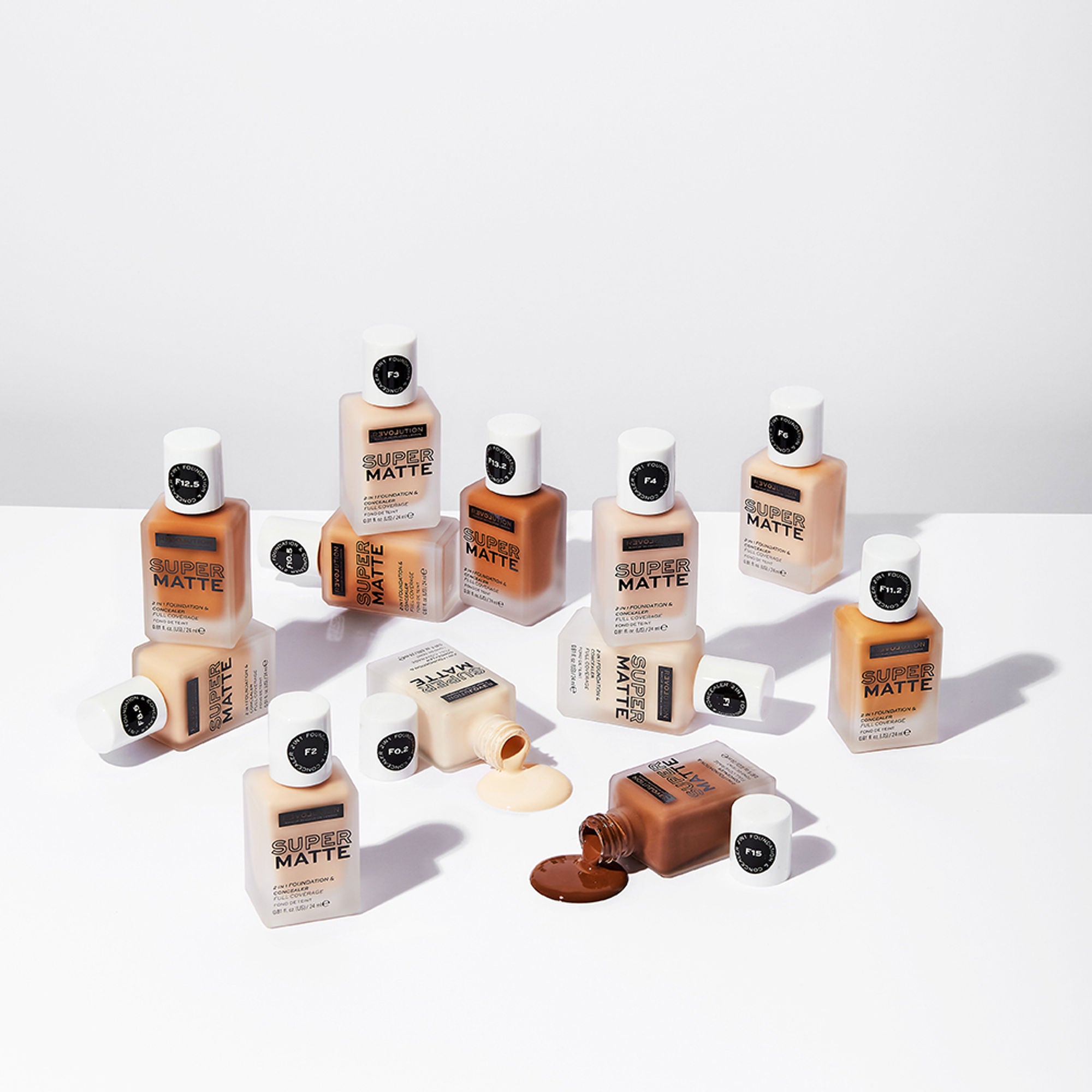 Makeup Revolution Relove Supermatte Foundation - F13-2