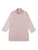 Thumbnail for Joban Fashion Kids Island Embroidery Sequence Full Sleeves Kurta, Pyjama Set with Nehru Jacket - Pink - Distacart