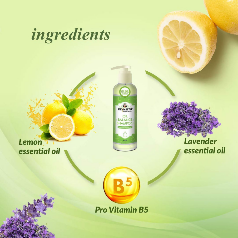 Keya Seth Aromatherapy Oil Balance Shampoo - Distacart
