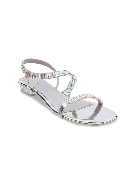 Metro Embellished Open Toe Heels