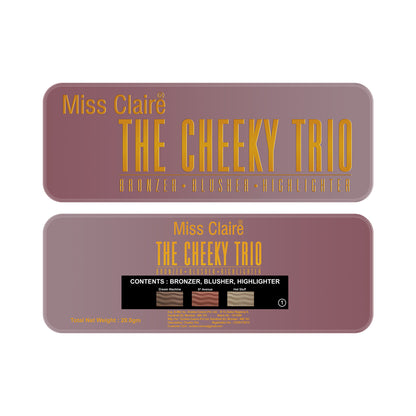 Miss Claire The Cheeky Trio Bronzer Blusher Highlighter - 1 - Distacart
