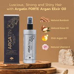 Thumbnail for Argatin Argan Elixir Oil For Dry Damaged & Frizzy Hair - Distacart