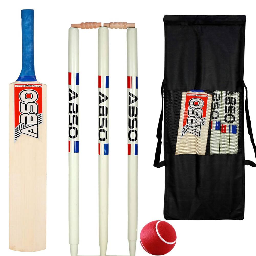 ABSO Wooden Cricket kit ‎(Size 4) - Distacart