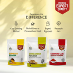 Thumbnail for Bhoj Masale Haldi,Dhaniya And Kashmiri Lal Mirch Powder Combo Pack - Distacart