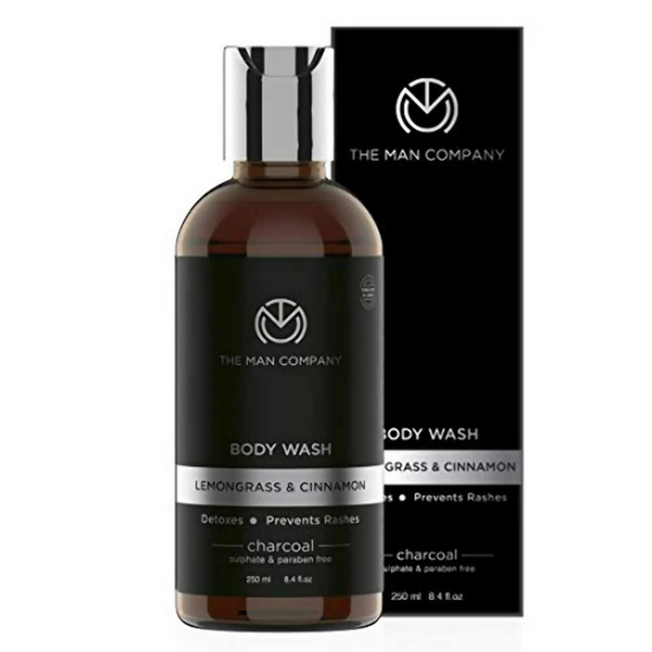 The Man Company Activated Charcoal Body Wash - Distacart