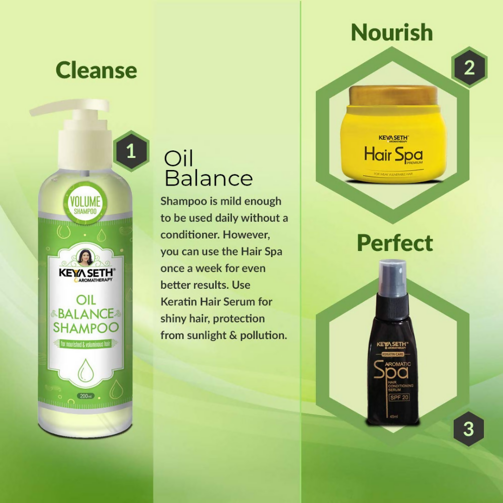 Keya Seth Aromatherapy Oil Balance Shampoo - Distacart