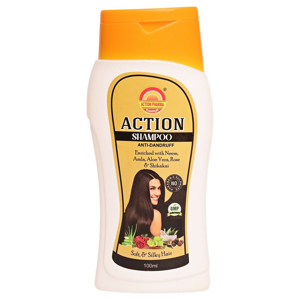 Action Pharma Shampoo Anti-Dandruff Enriched With Neem - Distacart