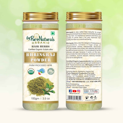 byPureNaturals Organic Bhringraj Powder - Dista