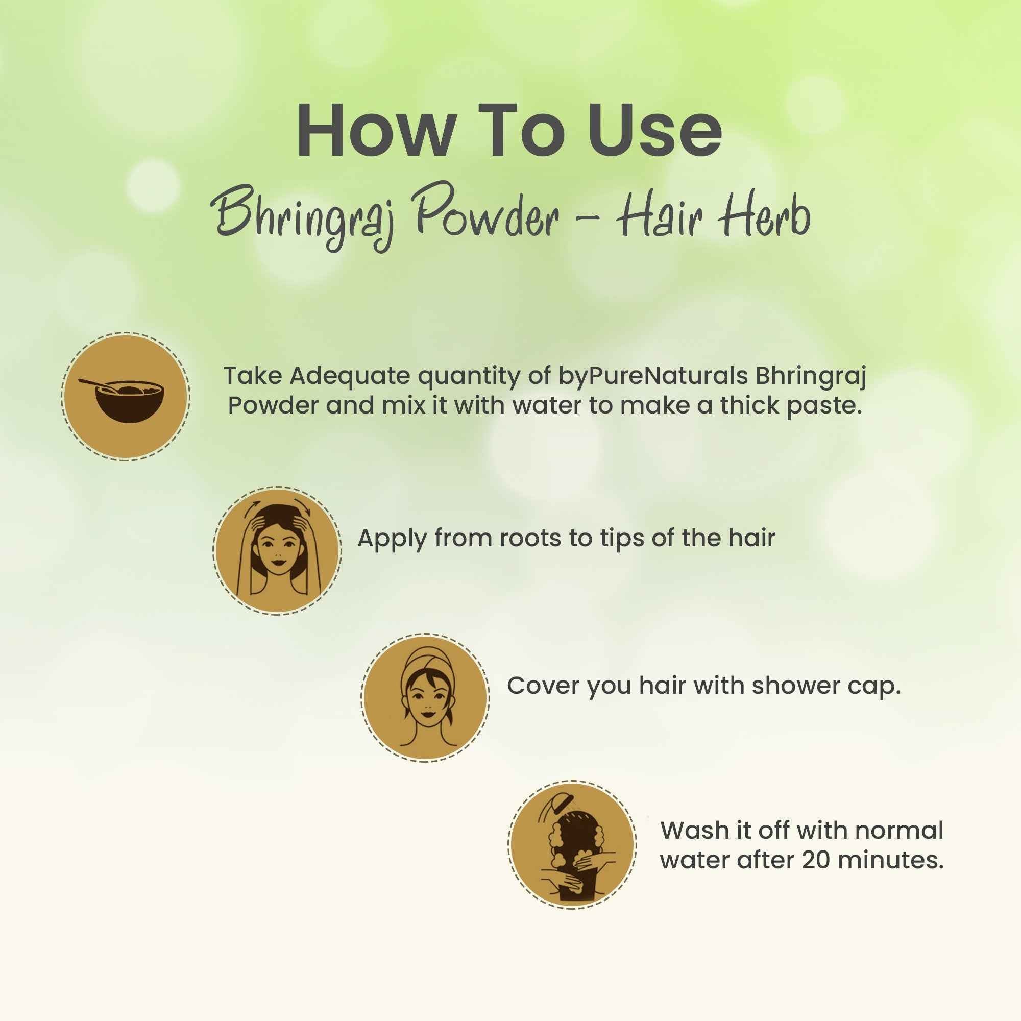 byPureNaturals Organic Bhringraj Powder - Dista