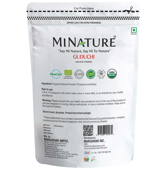 Minature Guduchi Organic Powder