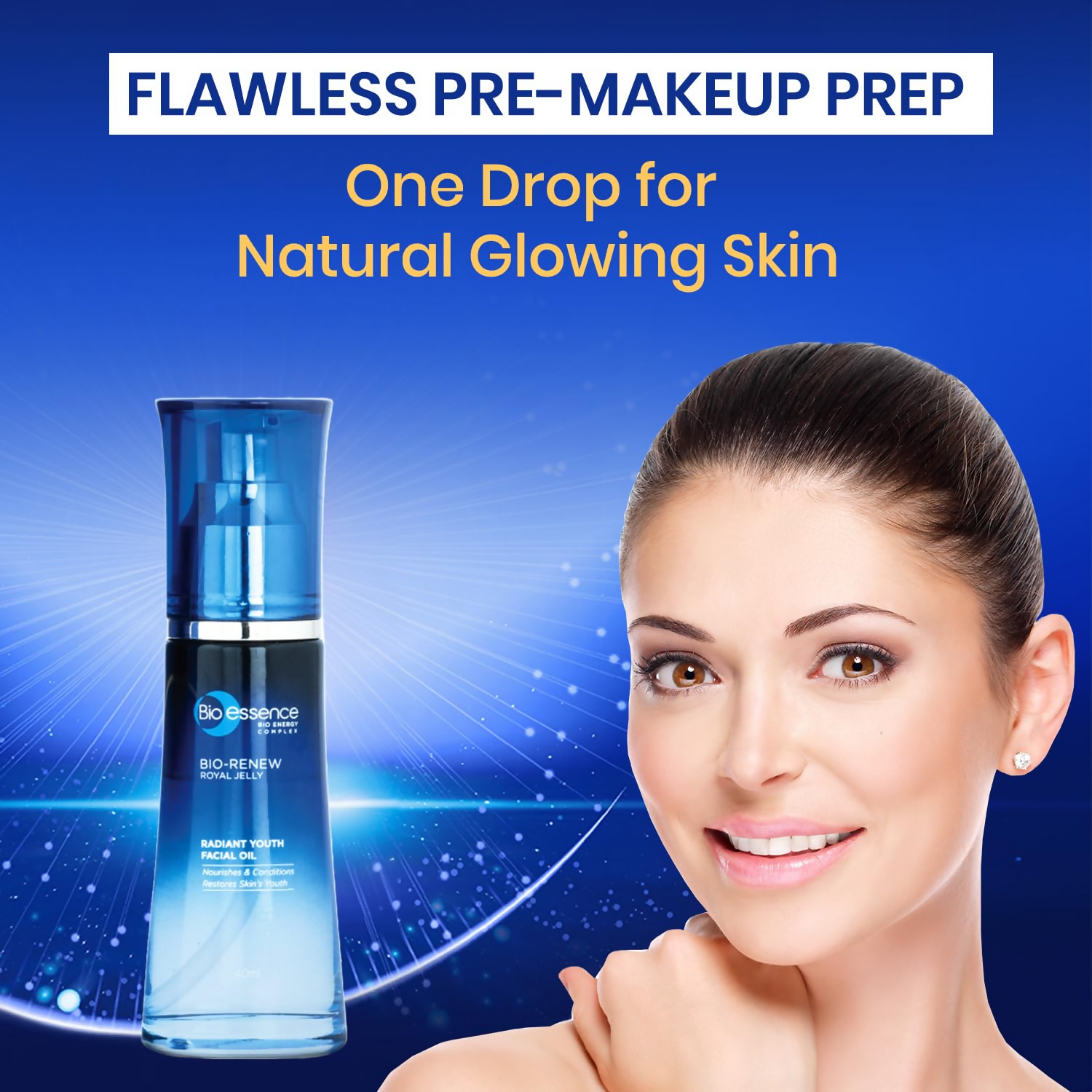 Bio Essence Radiant Youth Facial Oil - Distacart