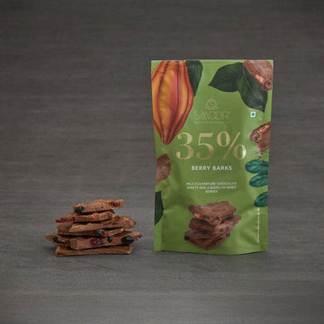 Smoor 35% Berry Barks Chocolate - Dista