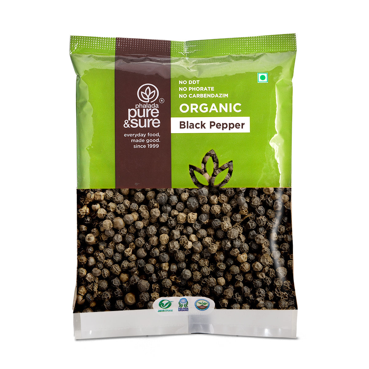 Pure & Sure Organic Black Pepper Whole