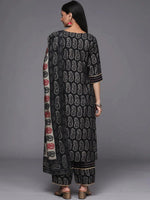 Thumbnail for https://cdn.shopify.com/s/files/1/0341/4805/7228/files/black-printed-silk-blend-straight-kurta-with-dupatta-libas-4.jpg?v=1738921807