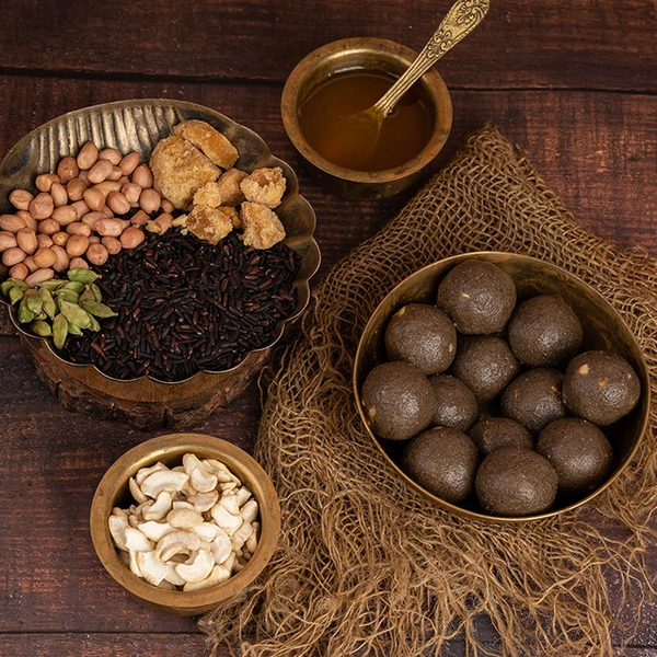 Narchuvai Foods Black Rice Laddoos