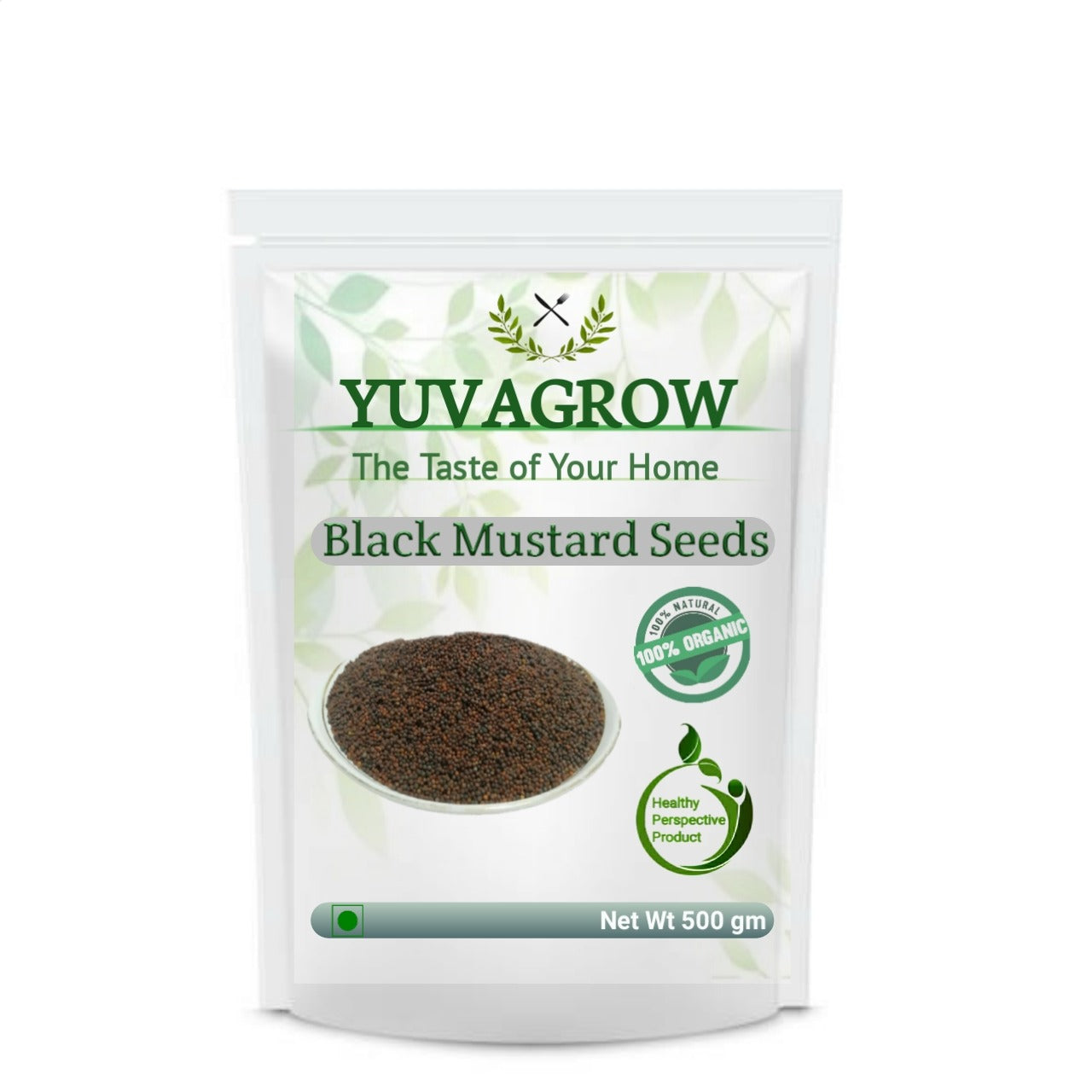Yuvagrow Raw Black Mustard Seeds - Distacart