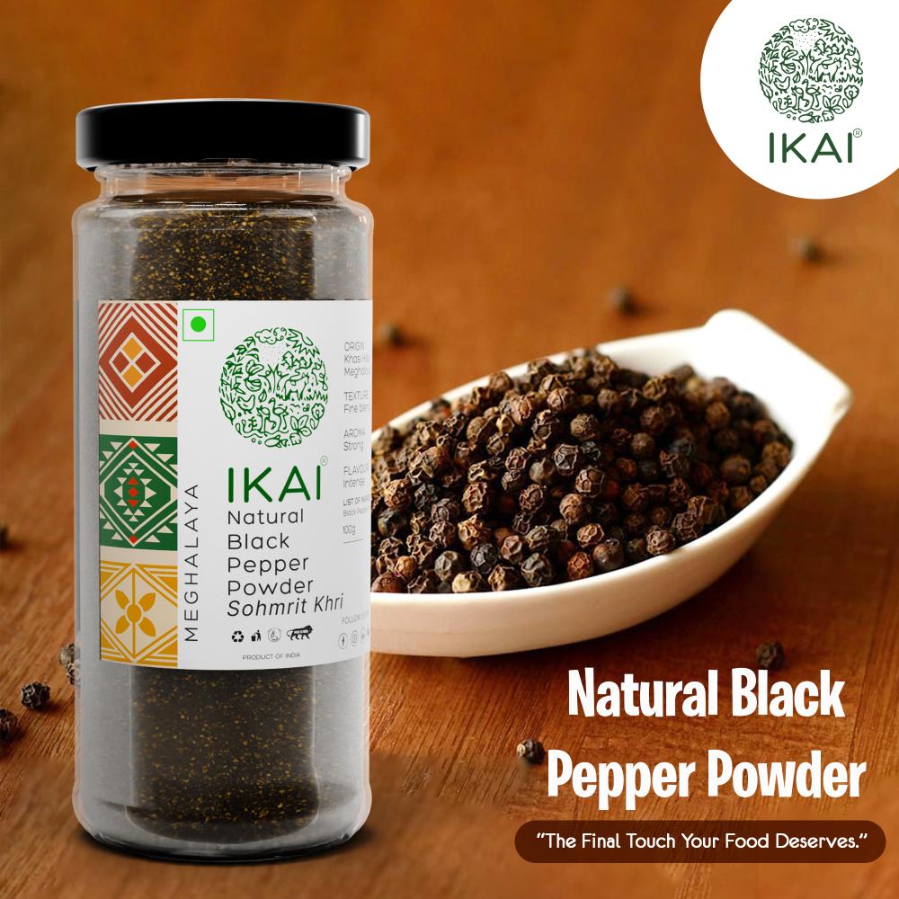 IKAI Natural Black Pepper Whole - Distacart