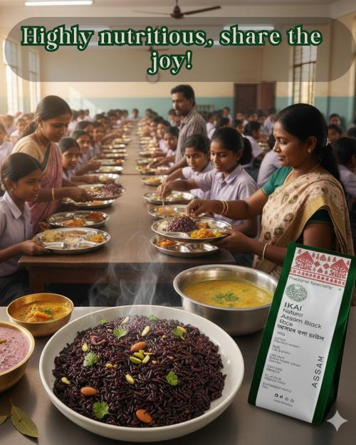 IKAI Natural Assam Black Rice - Distacart
