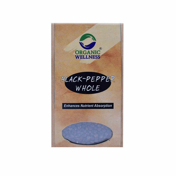Organic Wellness Black Pepper Whole - Distacart