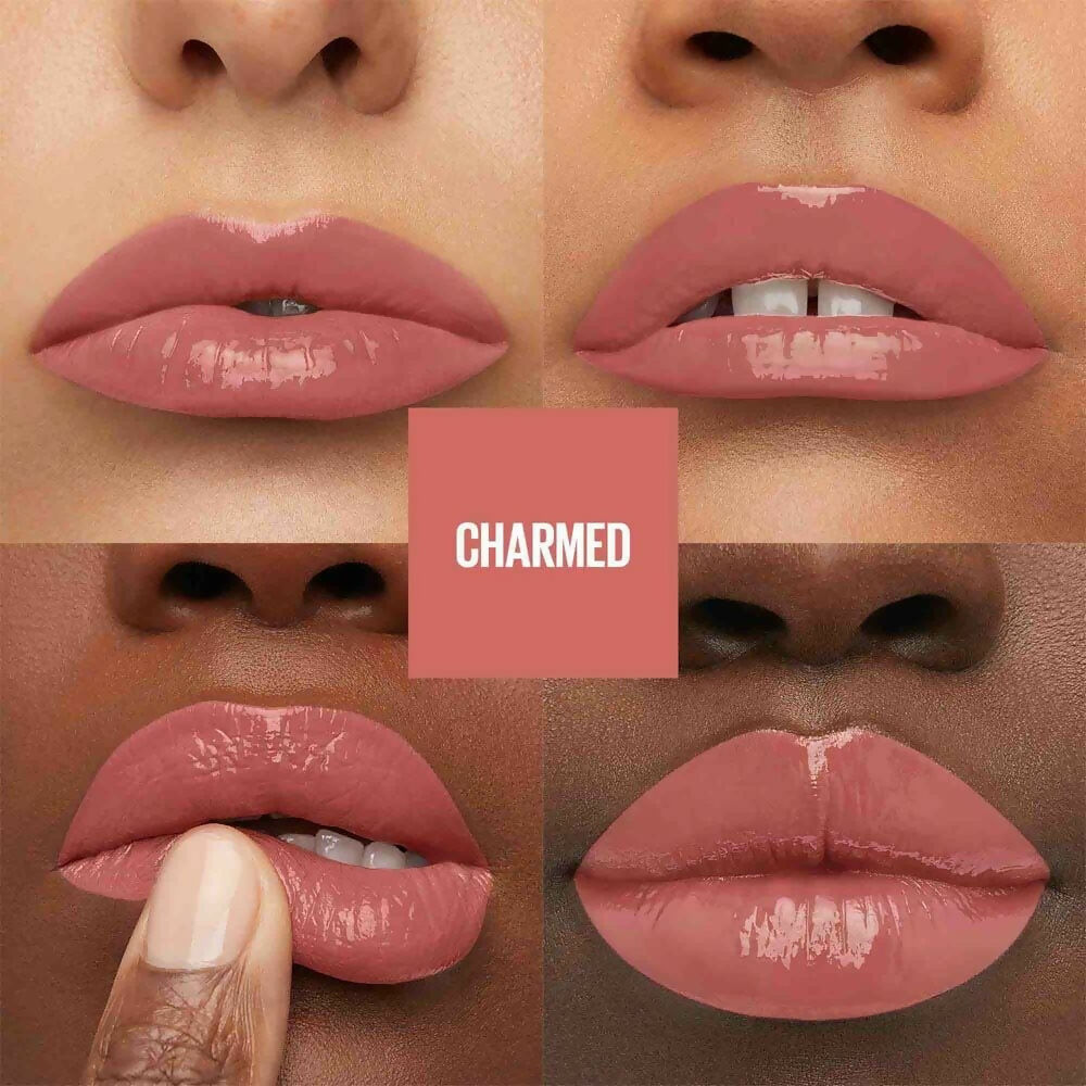 Maybelline New York Super Stay Vinyl Ink Liquid Lipstick, Instant Shine Lasts Up To 16H - Charmed - Distacart