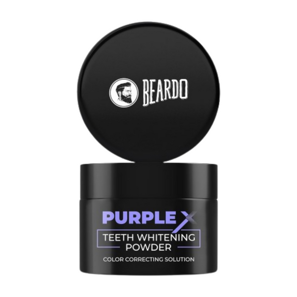 Beardo Purple X Teeth Whitening Powder - Distacart