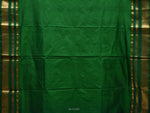 Thumbnail for Blue and Green Gadwal Silk Handloom Saree with Checks Design - Global Threads - Distacart