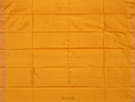Thumbnail for Blue and Yellow Uppada Silk Handloom Saree with Buta and Ikat Border Design - Global Threads - Distacart