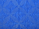 Thumbnail for Blue Bandhani Kanchipuram Silk Handloom Dupatta with Border Design - Global Threads - Distacart