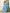 Yufta Blue Embroidery Cotton Straight Kurta Dupatta Set