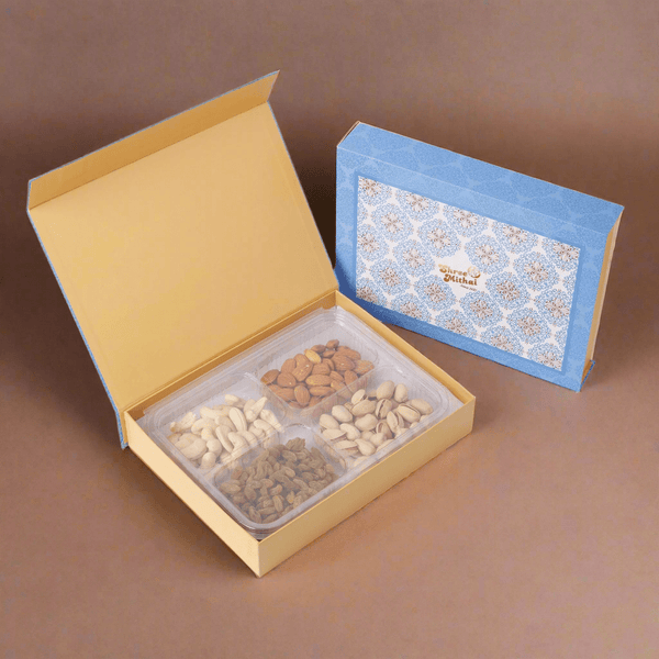 Shree Mithai Blue Titanium Dry Fruit Box
