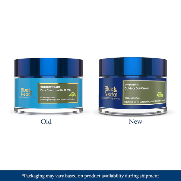 Blue Nectar Shubhr Day Brightening & Radiance Eladi Cream with Spf 30 for Men