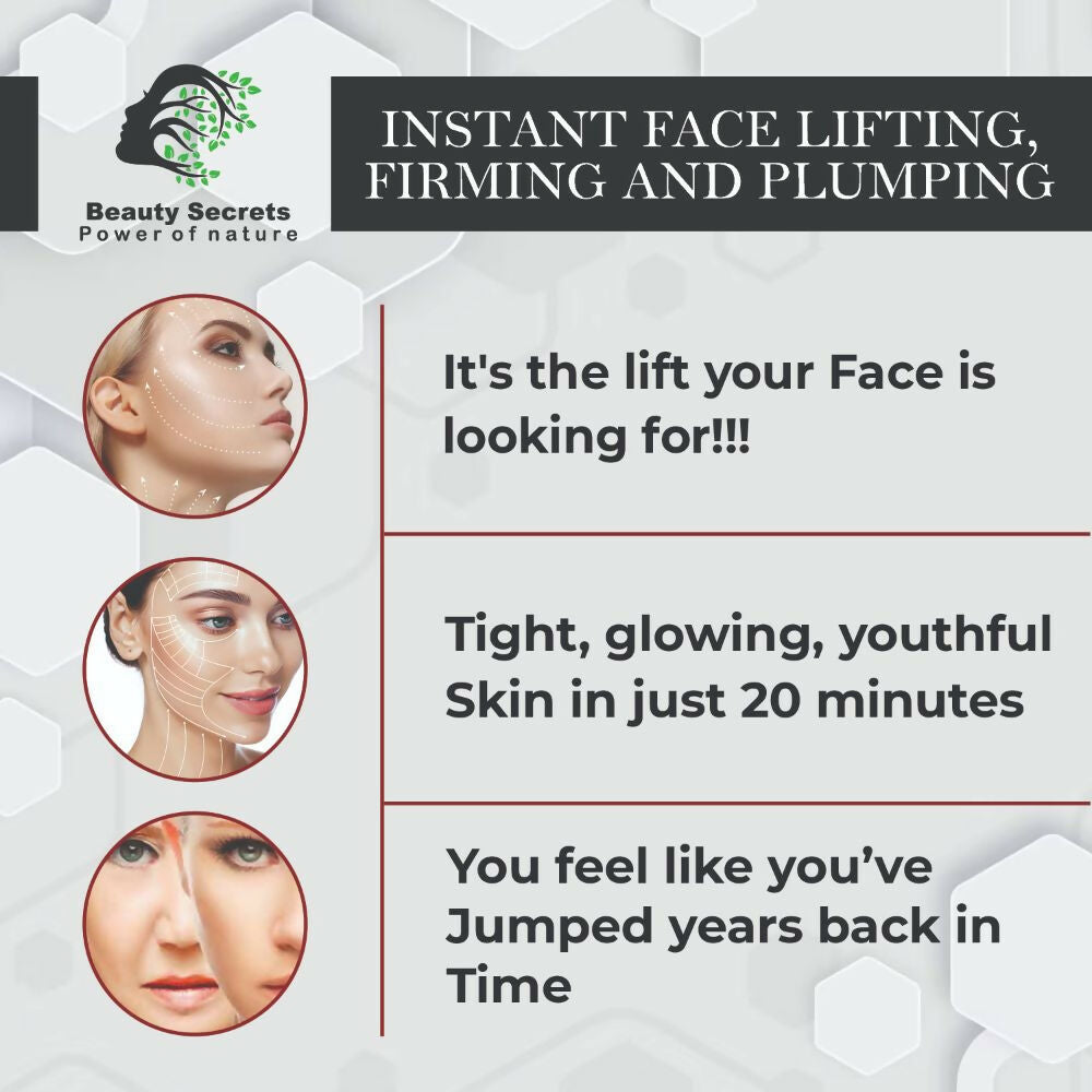 Beauty Secrets Natural Face Lifting Mask/Pack - Distacart
