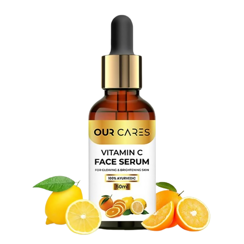 Our Cares Vitamin C Daily Glow Face Serum for Men & Women - Distacart