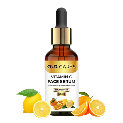 Our Cares Vitamin C Daily Glow Face Serum for Men & Women - Distacart