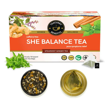 Teacurry PCOS PCOD Tea - Distacart