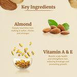 Thumbnail for VI-JOHN Naturale Almond Enriched Hair Oil Soft & Shine With Vitamin A,E & F