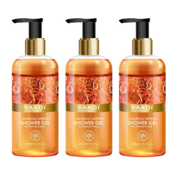 Vaadi Herbals Luxurious Saffron Shower Gel - Distacart