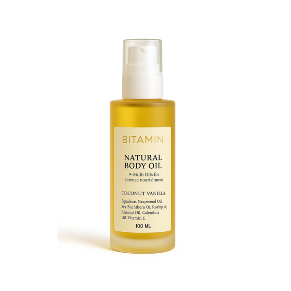 Bitamin Natural Body Oil Coconut Vanilla