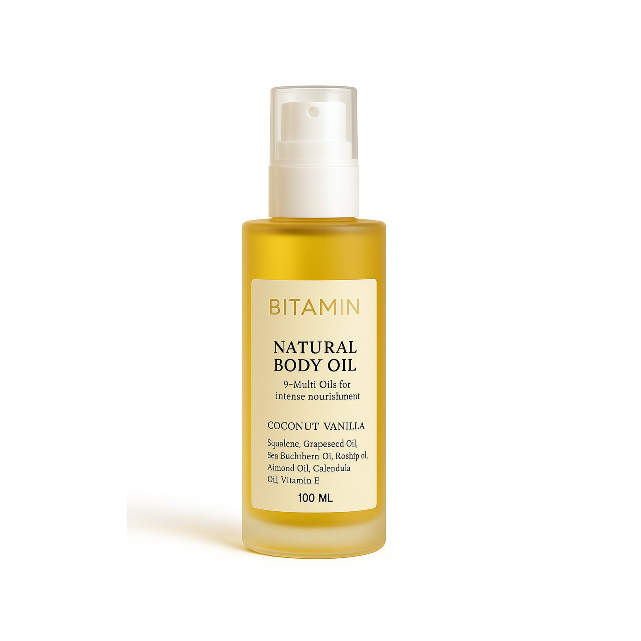 Bitamin Natural Body Oil Coconut Vanilla - Distacart