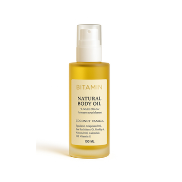 Bitamin Natural Body Oil Coconut Vanilla - Distacart