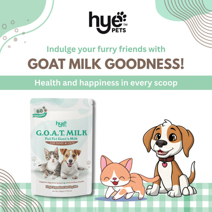 Hye Pets Full Fat Goat Milk Powder For Pets - Distacart