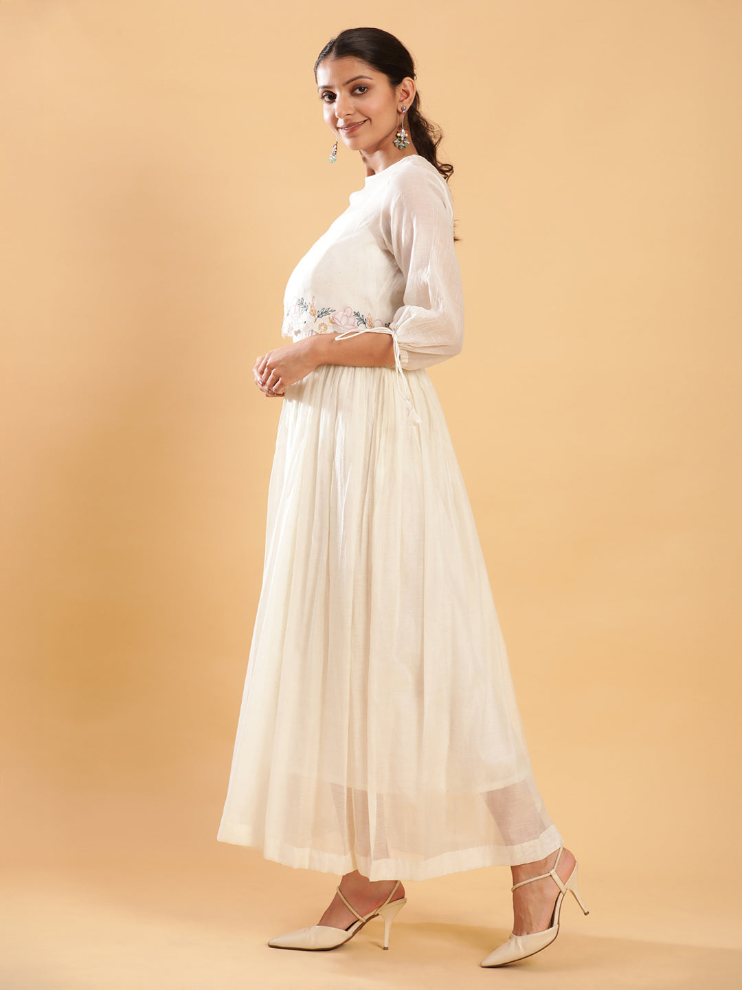 BohoJazz Bohemian Signature Dress with Embroidered Mul Top