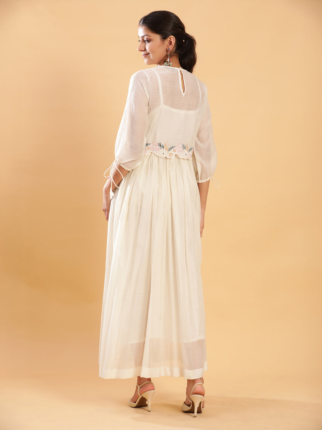 BohoJazz Bohemian Signature Dress with Embroidered Mul Top
