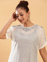 Thumbnail for BohoJazz Bohemian Signature Mul Dress with Crushed Black Inner