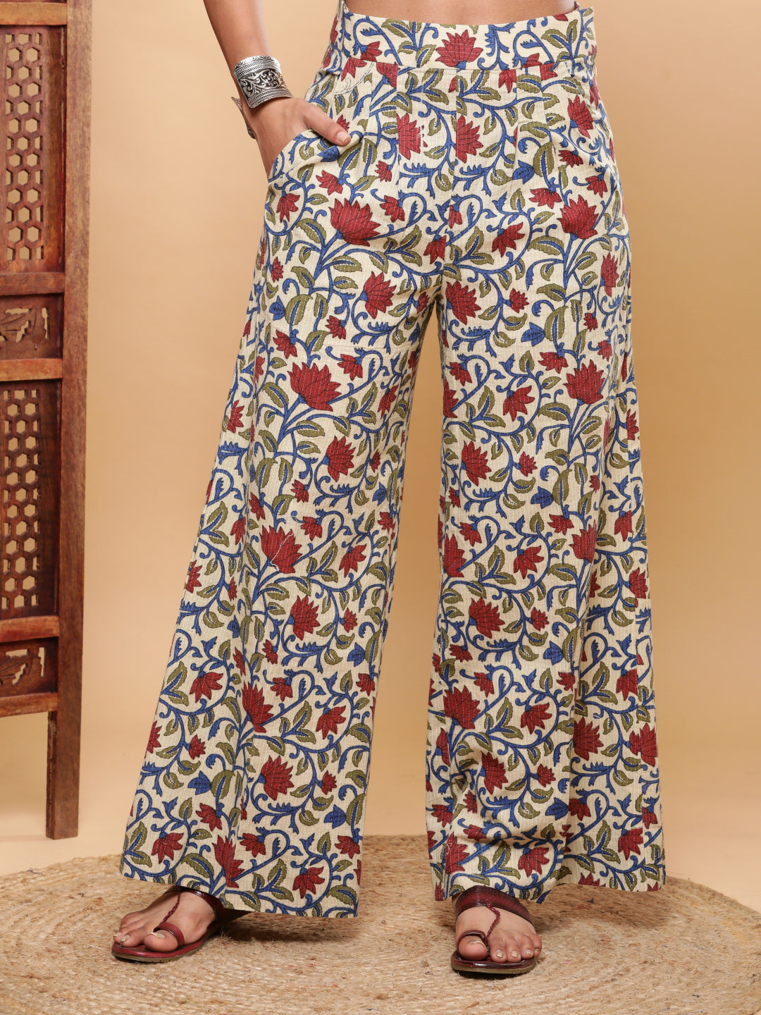 BohoJazz Boho Style Ajrakh Pants