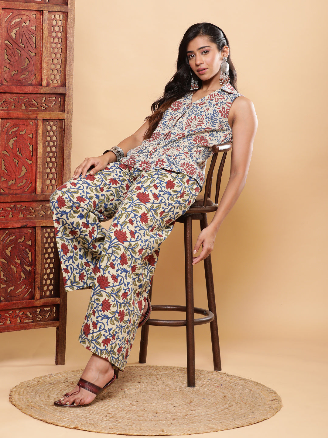 BohoJazz Boho Style Ajrakh Pants