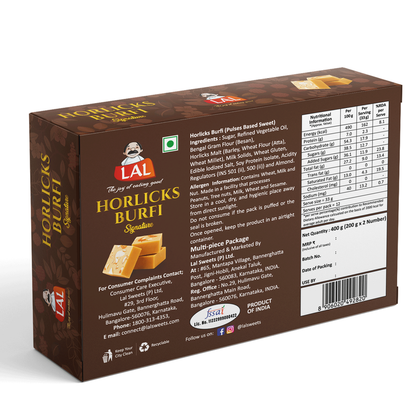 Lal Sweets Horlicks Burfi - Distacart