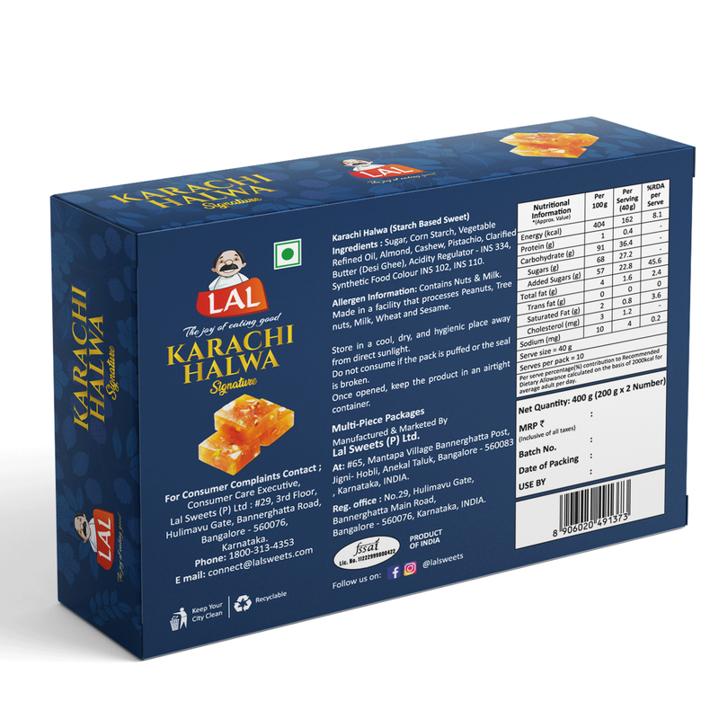 Lal Sweets Karachi Halwa - Distacart